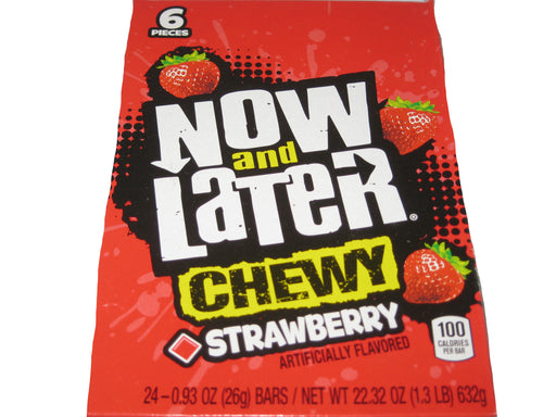 Now and later chewy strawberry 24ct box