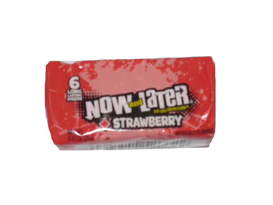 now and later strawberry 6pc pack