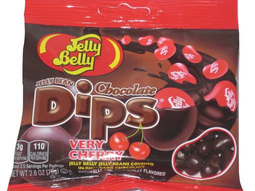 Jelly Belly Chocolate Dips Very Cherry 2.8oz bag