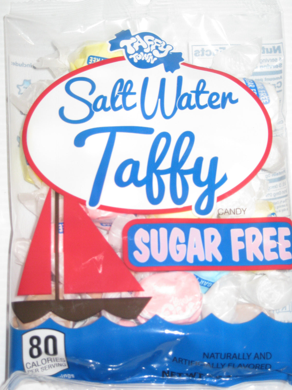 Taffy Town Sugar Free Salt Water Taffy 4oz bag or 12ct case — Sweeties