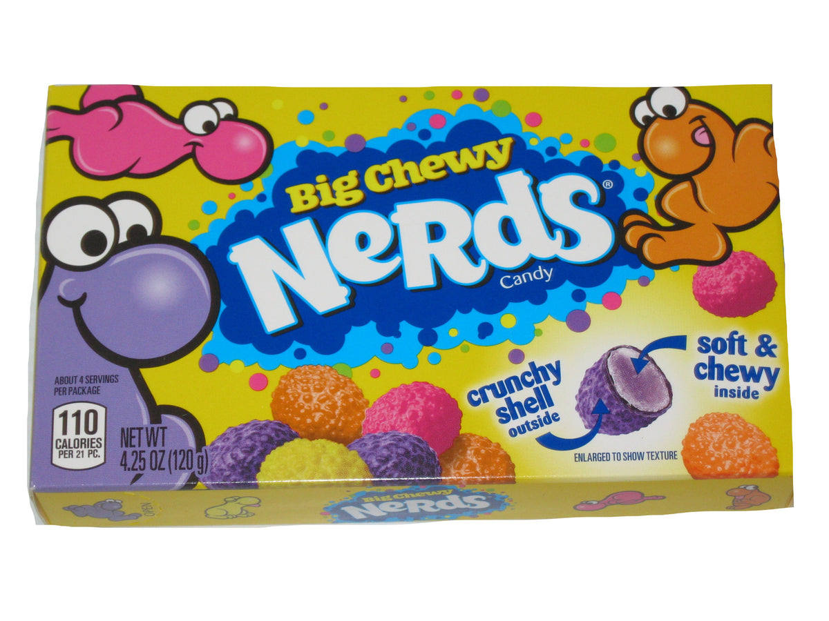 Nerds Big Chewy Original 4.25oz box or 12ct case — Sweeties Candy