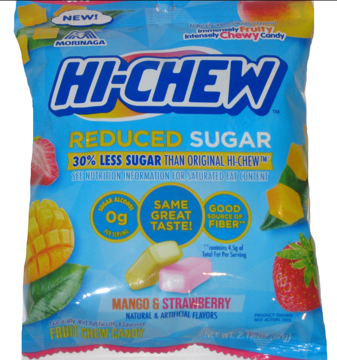 Hi Chew Reduced Sugar 2.12oz bag