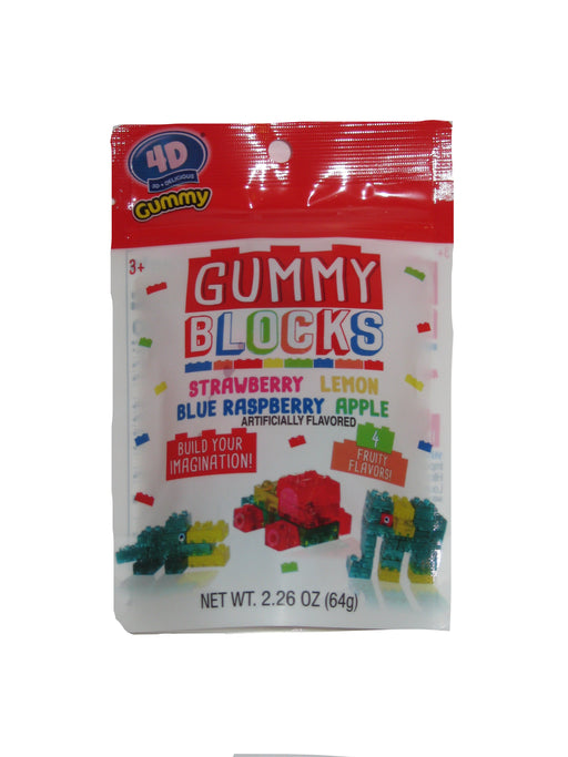 Gummy Blocks 4D 2.26oz bag