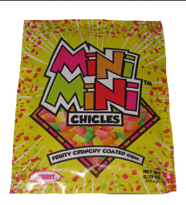 Chiclets Mini Mini Fruit Gum 79oz Pack Or 20ct Box — Sweeties Candy Of Arizona