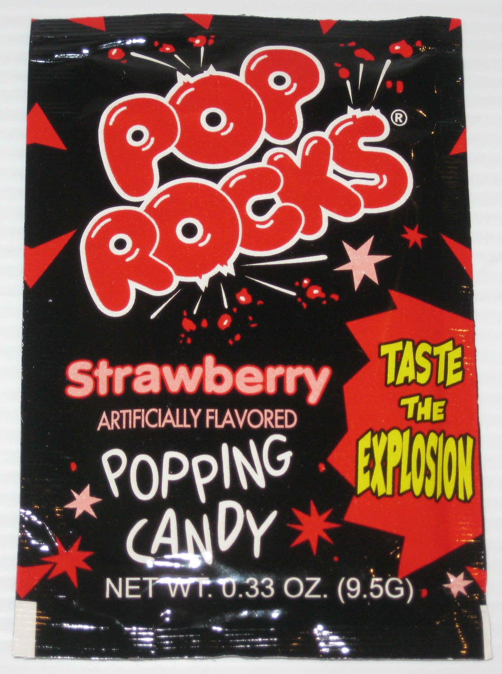 Pop Rocks Sachets Pop Rocks Strawberry .33oz pack or 24ct box — Sweeties Candy of Arizona