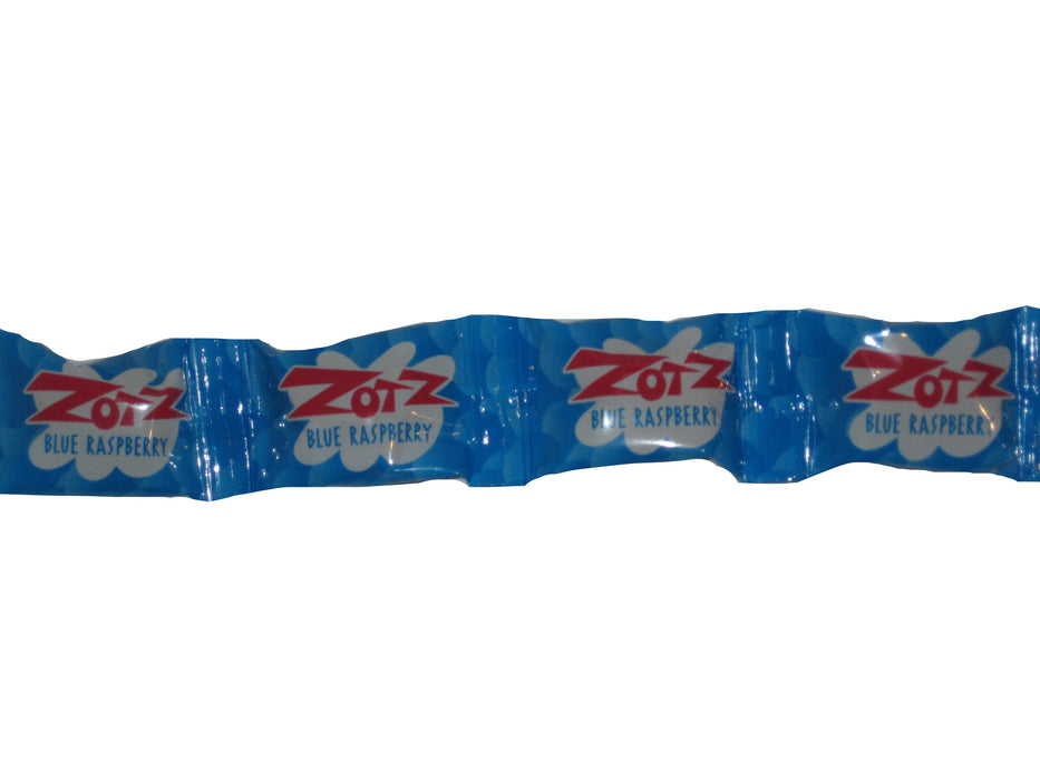 Zotz Blue Raspberry Orange Grape 4pc strip or 48ct box — Sweeties Candy ...