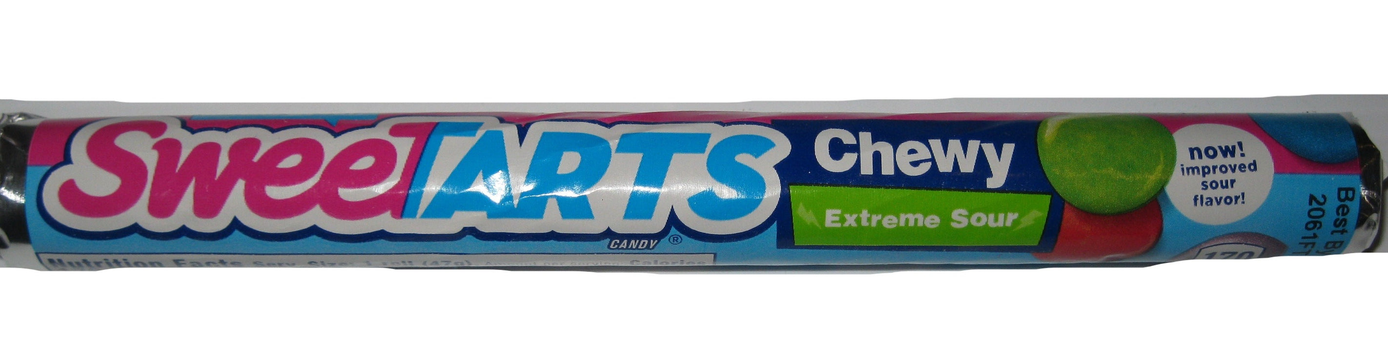 SweeTarts Chewy Sours Roll Formerly Shockers, 1.65 Ounce, 24 Count