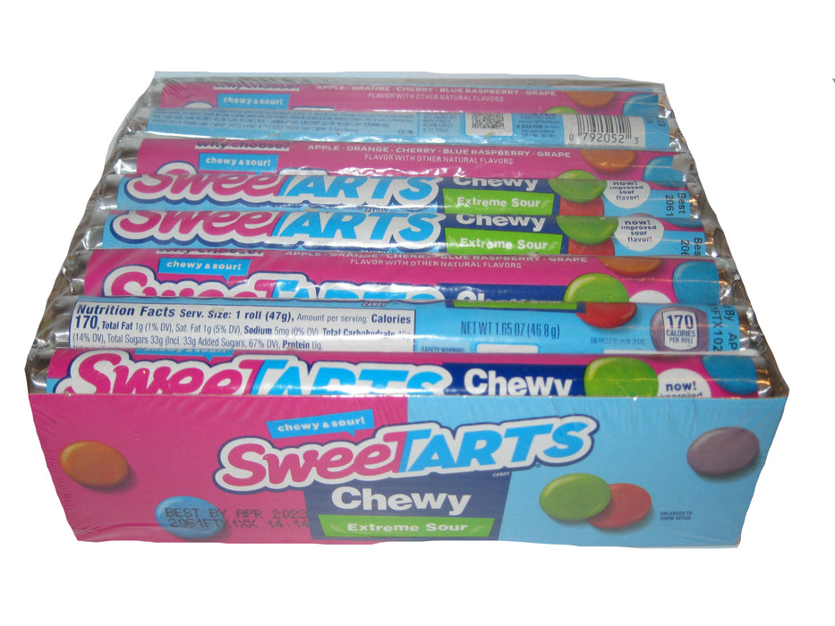 Shockers Sour Blueberry Chewy Bar 20's, Sweets, KR Sweets, Catalogue