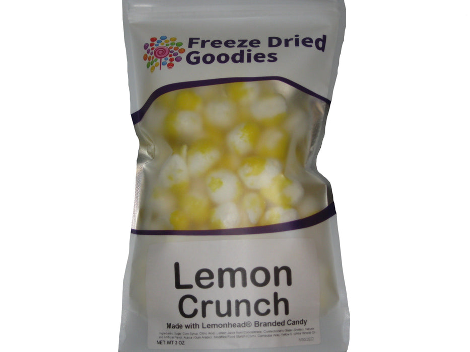 Freeze Dried Goodies Lemon Crunch 3oz bag
