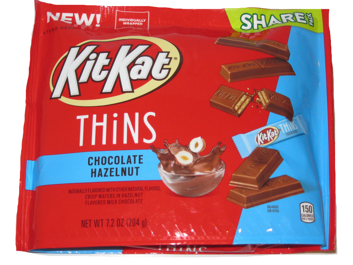 Kit Kat Thins Chocolate Hazelnut 7.2oz bag — Sweeties Candy of Arizona