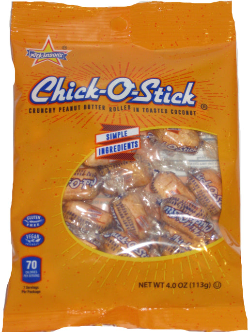 Chick O Stick Nuggets Wrapped 4oz Bag
