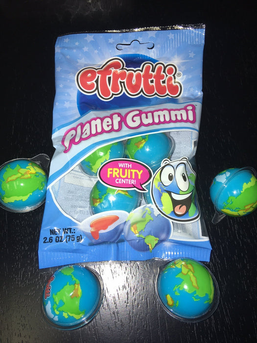 E Frutti Planet Gummi 2.6oz bag