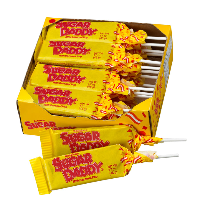 Sugar Daddy 1.7oz pop or 24ct box Sweeties Candy of Arizona Sugar Daddy 1.7oz pop or 24ct box Sweeties Candy of Arizona