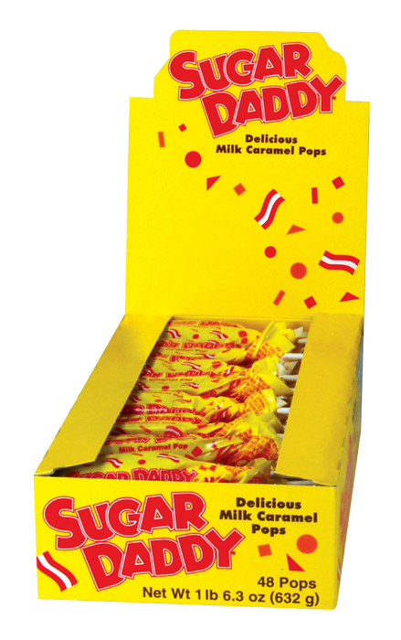 Sugar Daddy Mini pop or 48ct box