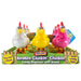 Easter Clucking Chicken egg shaped candy dispenser with sound