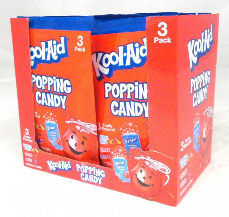 Kool Aid Popping Candy 3pack assorted 12ct box