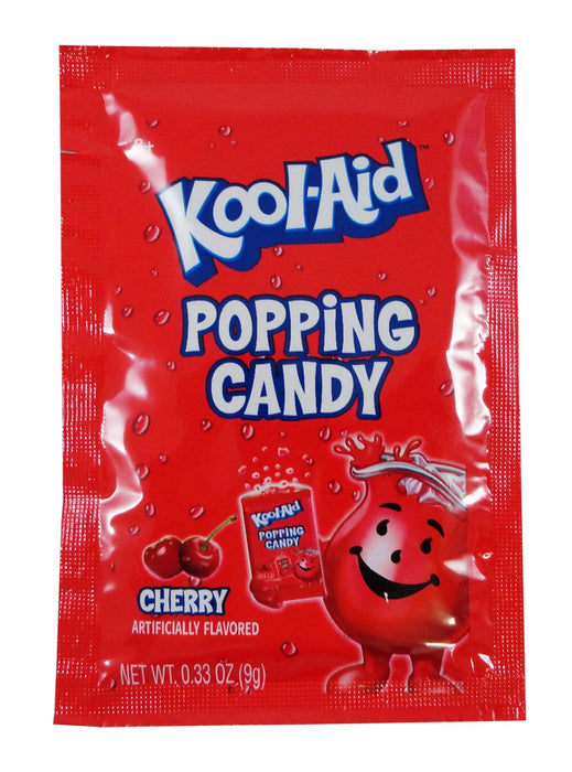 Kool Aid Popping Candy Cherry .33oz Pack