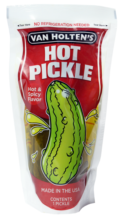Van Holten's Pickle-In-A-Pouch Jumbo Hot Single