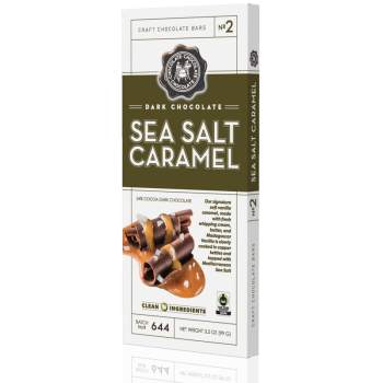 Craft Chocolate Sea Salt Caramel Dark 3.5oz bar