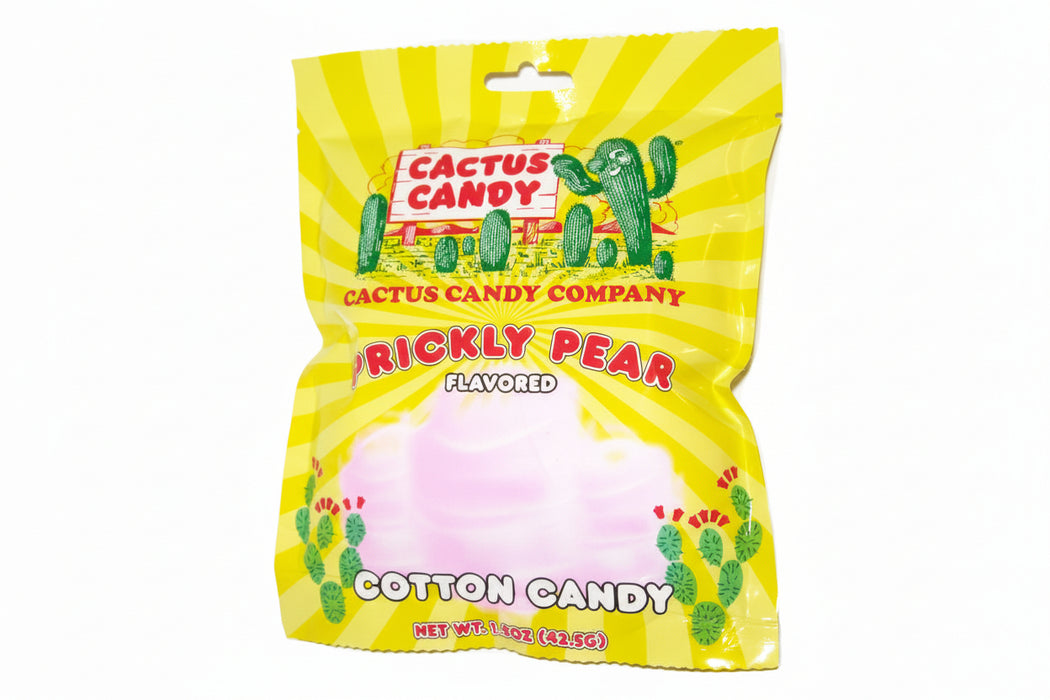 Cactus Candy Prickly Pear Cotton Candy 1.5oz bag