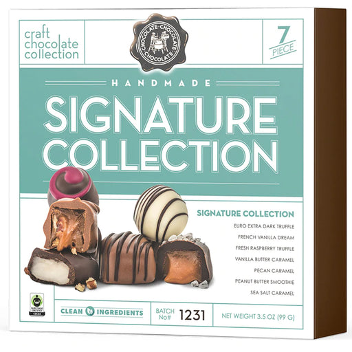 Craft Chocolate Truffles Signature Collection 7 piece box