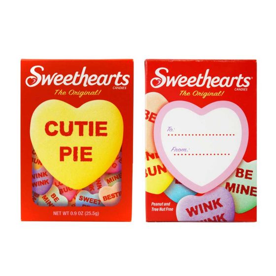 Brachââ‚¬â„¢s Valentineââ‚¬â„¢s Day Tiny Conversation Hearts Candy | Candy  Gift Boxes Individually Wrapped, Iconic Valentine's Day Heart Candy, 0.75oz